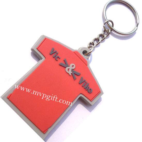 T-shirt pvc keychain(m-pk01)