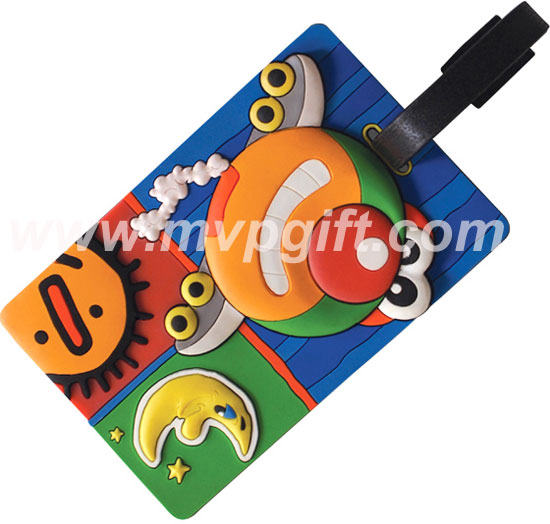 pvc luggage tag(m-lt01)