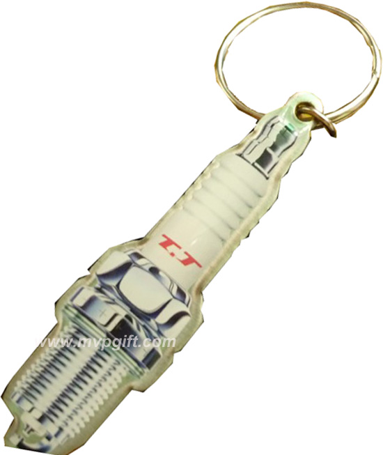 printing spark plug keychain(m-mk07)