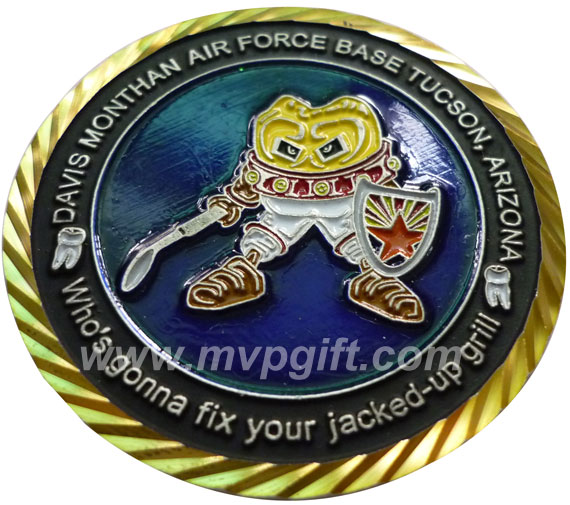 3D souvenir challenge coin(m-cc09)