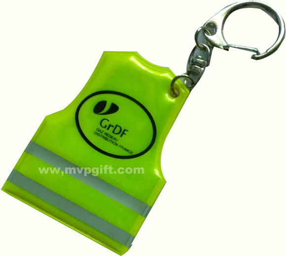 reflexive pvc key chain(m-pk11)