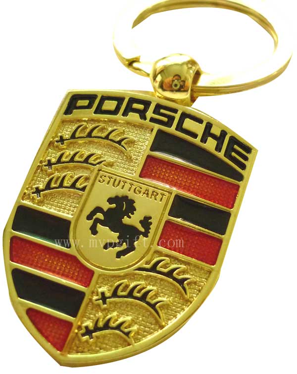 porsche metal key chain(m-ck19)