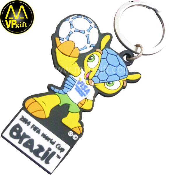China wholesale custom 3d promotional gift pvc key chain