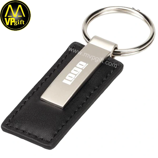 China wholesale custom PU car brand promotion gift leather key ring