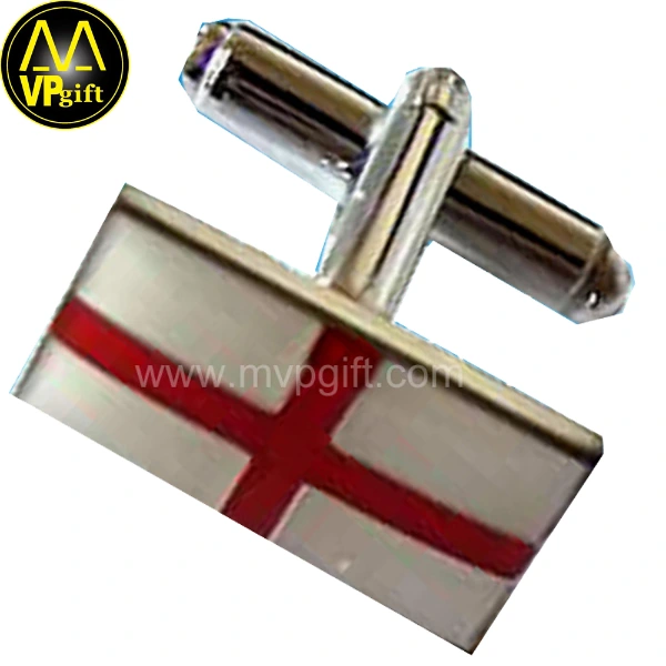 Home 2 China custom metal brass silver 3d enamel souvenir gift gold cufflinks