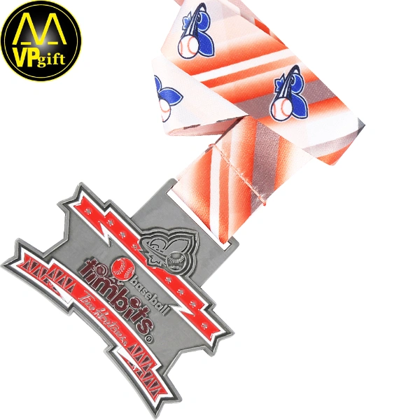 China custom metal 3d gold silver antique awards gift USA Canada baseball medal