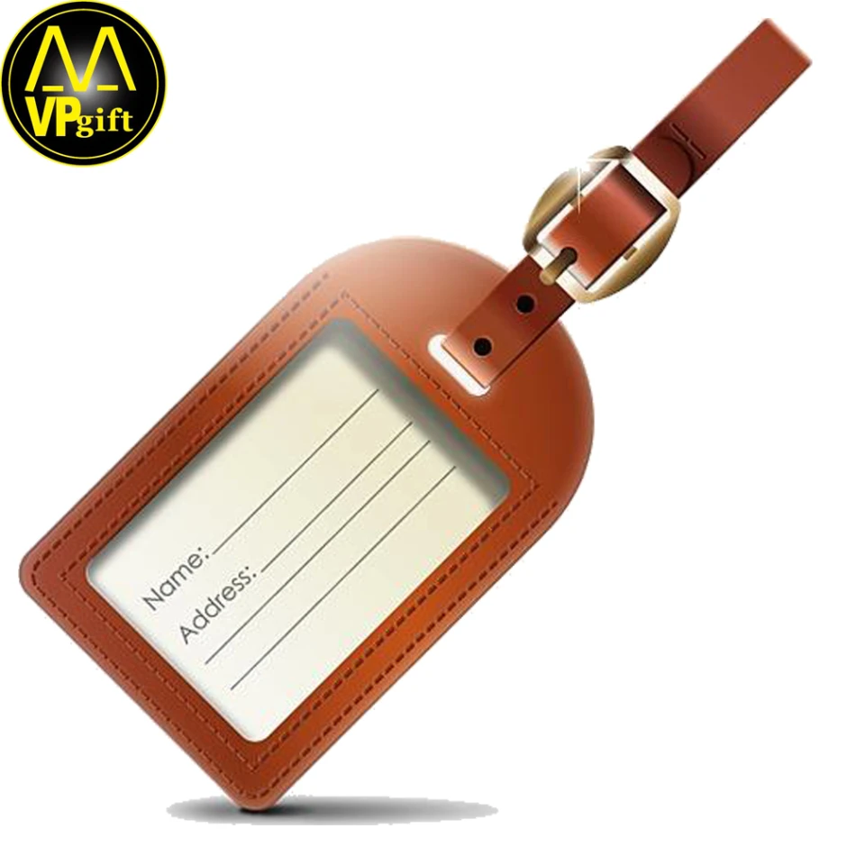 China wholesale customize pvc silicone leather luggage tag for suitcases and travel bages